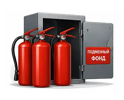 Подменный, резервный фонд огнетушителей на время перезарядки в ООО «ПожВектор»